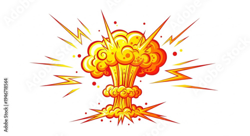 Explosion blast boom fire.