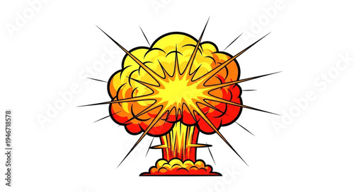 Explosion blast boom fire.