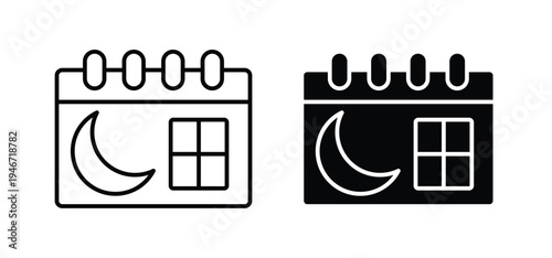 Islamic calendar icon