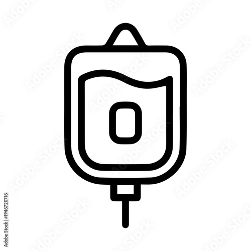 Intravenous Therapy Drip Icon