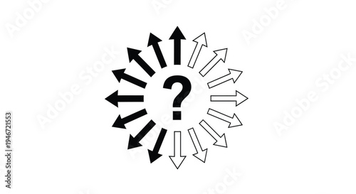 Speech bubble with thumbs up and down representing approval or disapproval silhouette