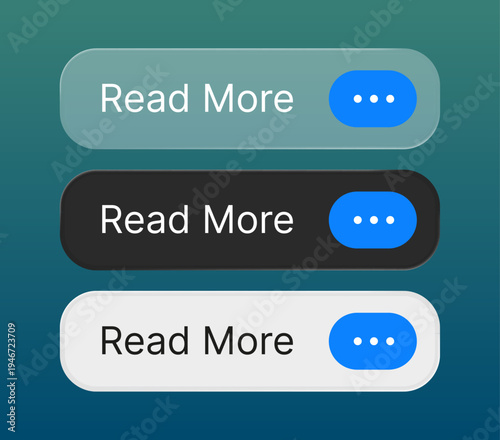Read more button set for element call to action design