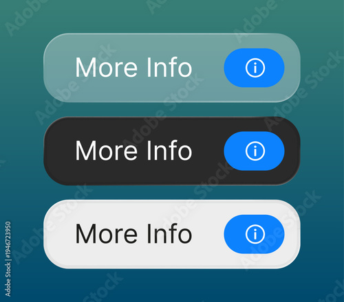 More info button set for element call to action design