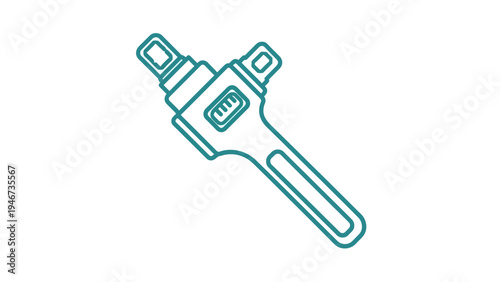 Adjustable Wrench Tool Equipment Machinery Hardware.