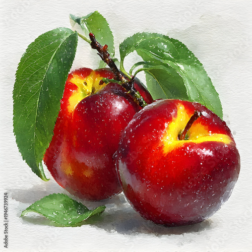cherries on a black background