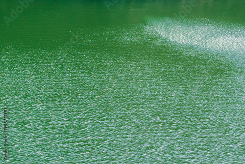 春の日差しで湖水が輝く21