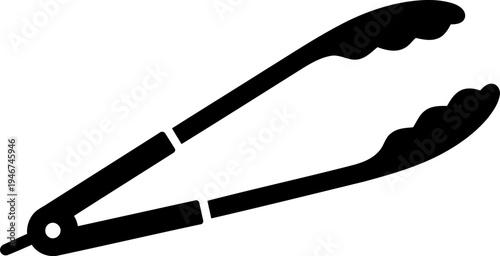 Kitchen Tongs Silhouette