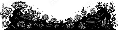 Benthic Landscape Silhouette
