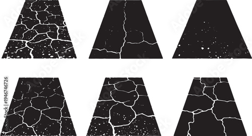 Asphalt Road and Tar Surface Textures