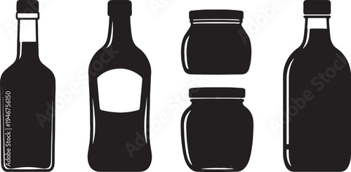 Agave Nectar Bottles and Jars