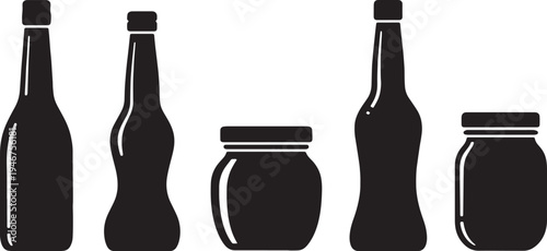 Agave Nectar Bottles and Jars