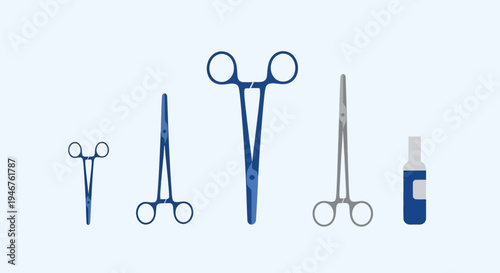 Medical Instruments: Surgical Tools and Instruments for Healthcare Procedures and Practices