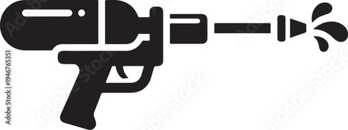Black vector power drill icon