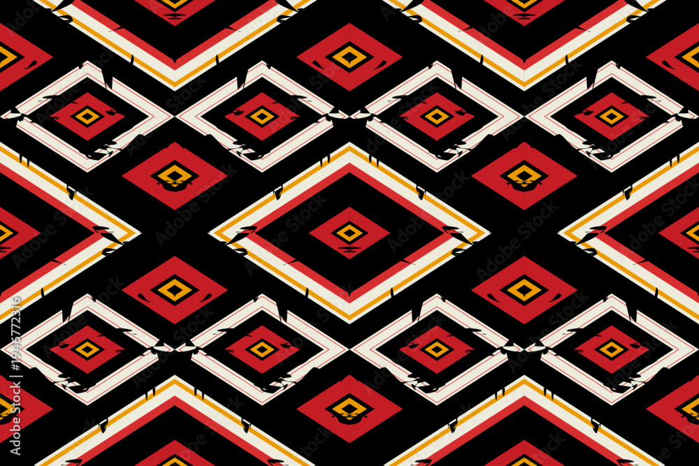 custom made wallpaper toronto digitalRED EYE FABRIC SEAMLESS PATTERN