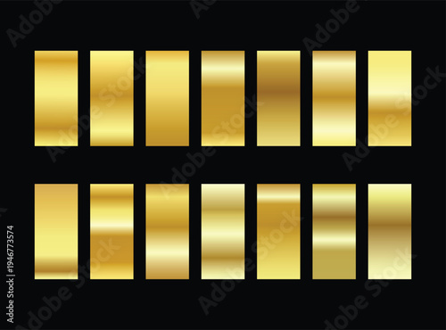 Gold bars on a black background