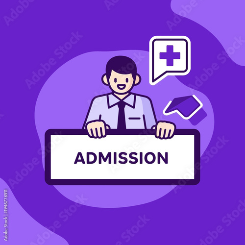 Medical Professional Announces Admission: A Graphic Depiction Of Healthcare and Education