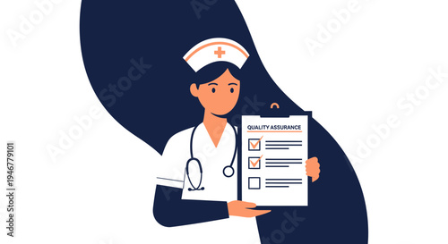 Medical Professional Performing Quality Assurance Inspection In a Clinical Setting