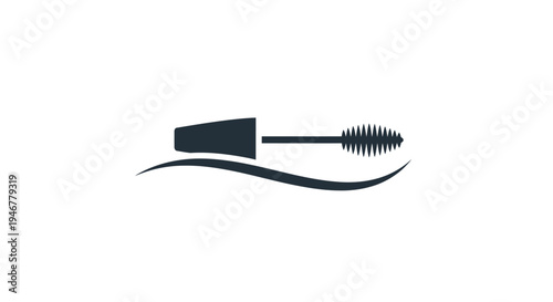 Mascara brush and wand applicator.