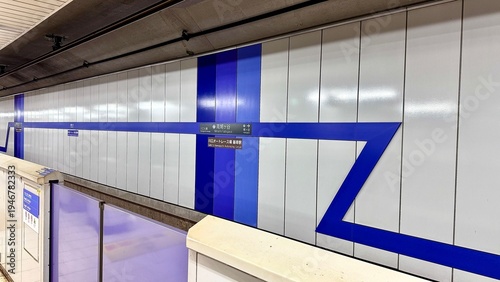 Slika na platnu 埼玉高速鉄道南鳩ヶ谷駅の駅構内の景観