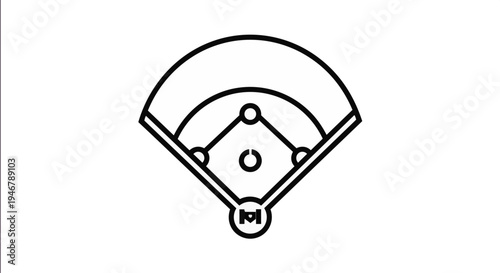 Baseball Home Plate Diagram.