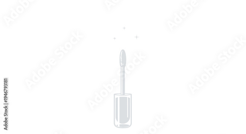 A single nail polish brush.