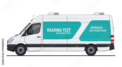 Mobile Healthcare Unit Providing Hearing Tests And Outreach Services For Communities