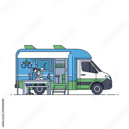 Mobile Ophthalmology Clinic: Visual Healthcare Services Delivered On Wheels For Community Wellness