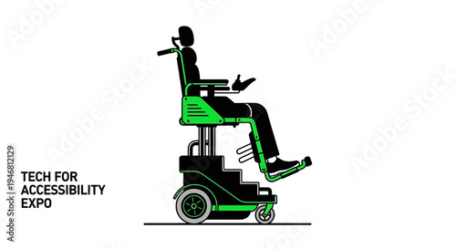 Modern Mobility Solutions for Enhanced Independence and Accessibility Illustration