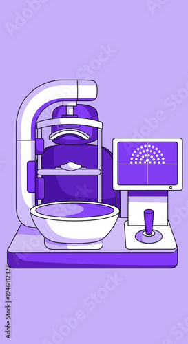 Modern Ophthalmic Equipment: Innovative Visual Examination Device for Precise Eye Care Solutions