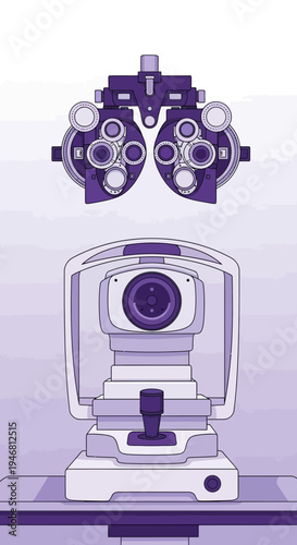 Modern Ophthalmic Tools: Precision Instruments for Vision Examination and Diagnosis