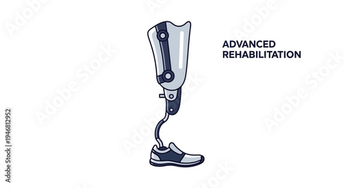Modern Prosthetic Leg Design For Advanced Rehabilitation And Mobility Solutions