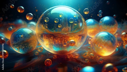 ai bubble risk and economic technology bubbles fear and artificial intelligence overhyped stock market speculation and overvalued technologies economy as inflated speculative valuation of tech