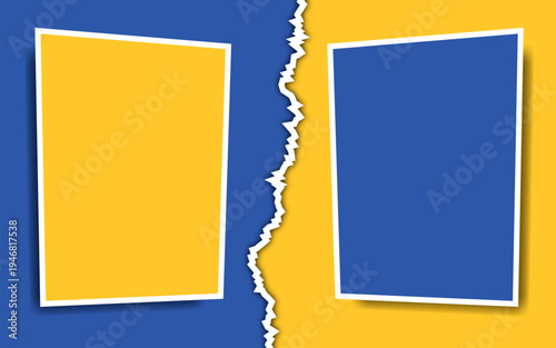 Comic book versus background. Vector illustration pop art style