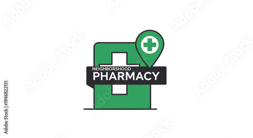 Neighborhood Pharmacy Branding: Emblem for Medicine, Health, And Community Wellbeing