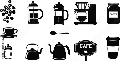 Coffee shop essentials and appliances