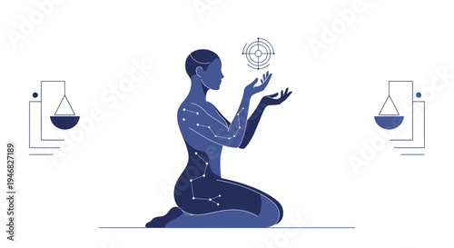 Astrology, Zodiac, Libra, Constellation, Woman, Balance, Horoscope, Celestial