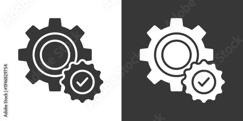Skill Icon Set Vector Collection Isolated In Black And White
