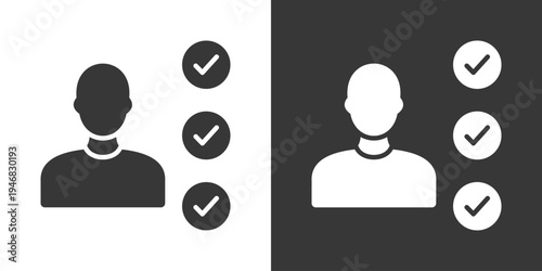 Skill Icon Set Vector Collection Isolated In Black And White