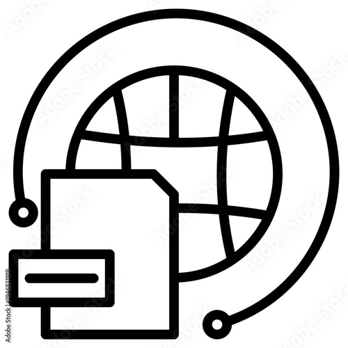 Html Outline Icon