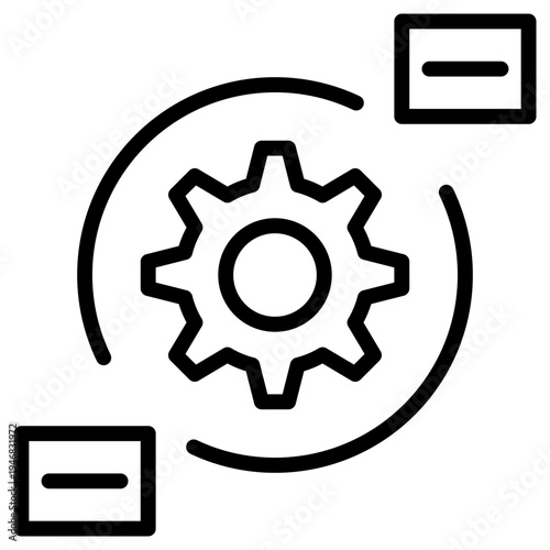 Framework Outline Icon