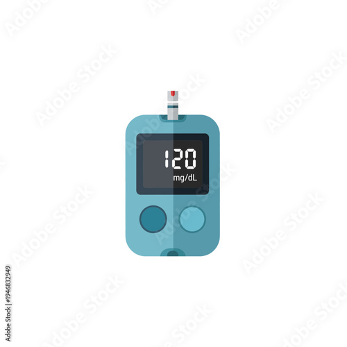 Digital Blood Glucose Monitor Icon
