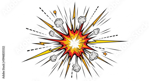 Explosion Fire Blast Energy.