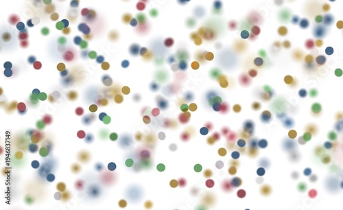 Abstract colorful dots background. Perfect for design projects, web backgrounds, presentations and modern art, with vari