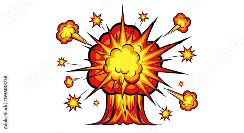 Explosion Fire Blast Energy.