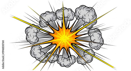 Explosion Fire Blast Energy.