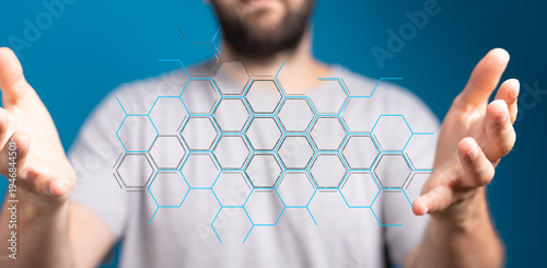 Abstract image showing a ma...