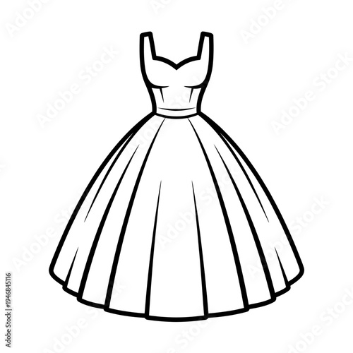 Elegant sleeveless full length formal evening dress for women  fashion design