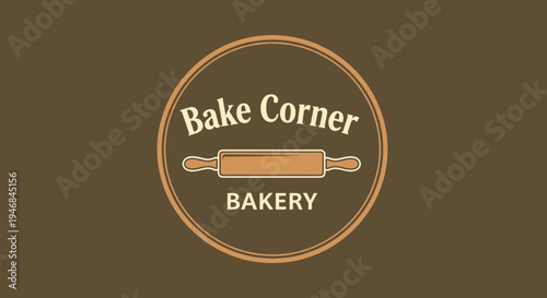 Bake Corner bakery logo sign 1.