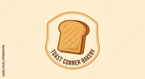 Bread logo with a slice.