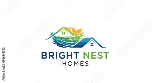 Bright Nest Homes Real Estate Logo 1.